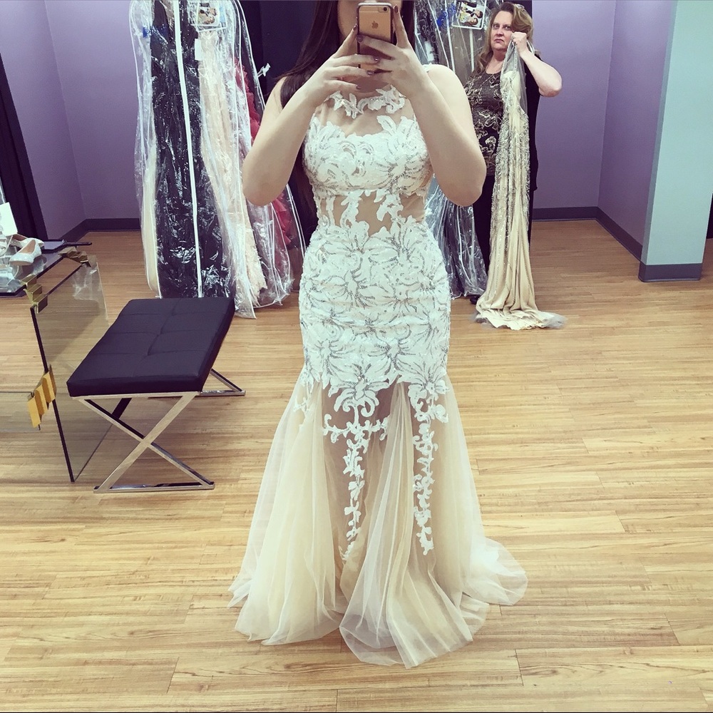 SOLD. Jovani mermaid dress